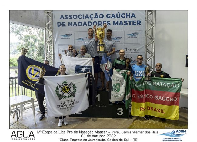 20-4ª Etapa Liga Pró de Natação Master AGNM Caxias do Sul 01-Outubro-2022